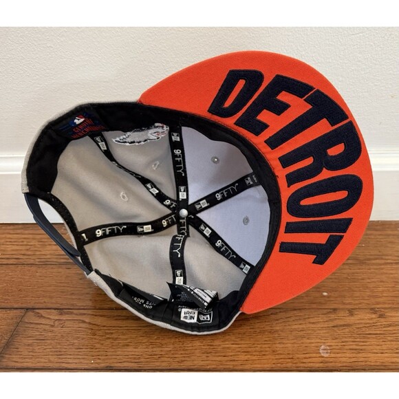 New Era Detroit Tigers 9FIFTY Snapback Adjustable Hat MLB Baseball Embroidered - Picture 2 of 11